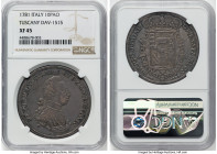 Tuscany. Pietro Leopoldo Francescone (10 Paoli) 1781 XF45 NGC, KM-C24.2, Dav-1515. From the Meduno Collection HID09801242017 © 2022 Heritage Auctions ...