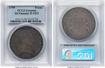 Tuscany. Ferdinando III Francescone (10 Lire) 1799 PCGS Genuine, KM-C37, Dav-1521. From the Meduno Collection HID09801242017 © 2022 Heritage Auctions ...