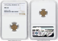 Estados Unidos 5-Piece Lot of Certified Centavos NGC, 1) Centavo 1972/2-Mo - MS64 2) Centavo 1905-Mo - MS63 Red and Brown 3) Centavo 1915-Mo - MS62 Br...