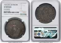 Republic 8 Reales 1826 LM-JM XF Details (Cleaned) NGC, Lima mint, KM142.1. HID09801242017 © 2022 Heritage Auctions | All Rights Reserved