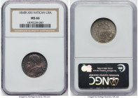 Pius IX Lira Anno XXII (1868)-R MS66 NGC, Rome mint, KM1378. From the Meduno Collection HID09801242017 © 2022 Heritage Auctions | All Rights Reserved