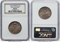 Sede Vacante 10 Lire 1939 MS66 NGC, KM21. From the Meduno Collection HID09801242017 © 2022 Heritage Auctions | All Rights Reserved