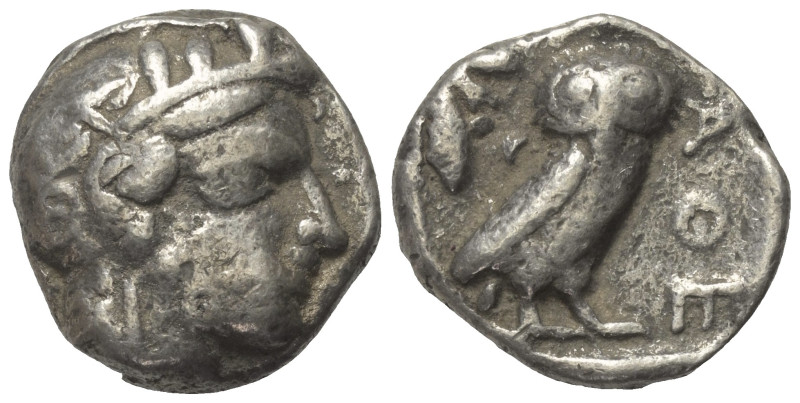 Imitationen griechischer Münzen.


Nachahmung einer Prägung Athens (Attika)....