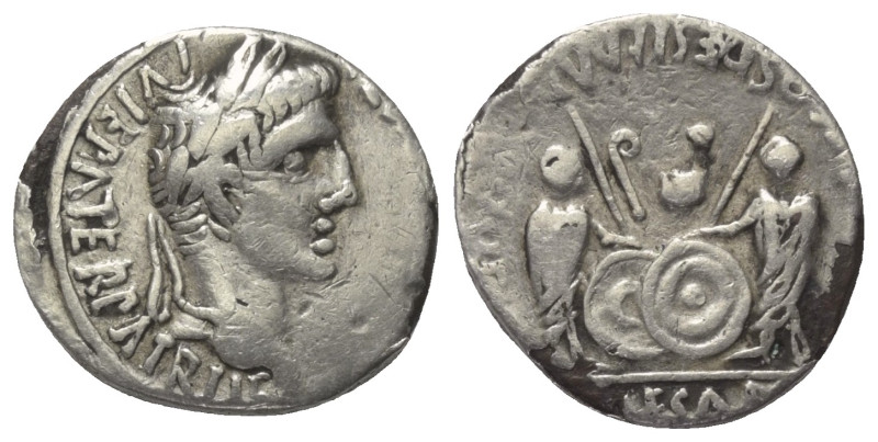 Imitationen römischer Münzen.

 Denar (subärat).
Nachahmung einer Prägung des...