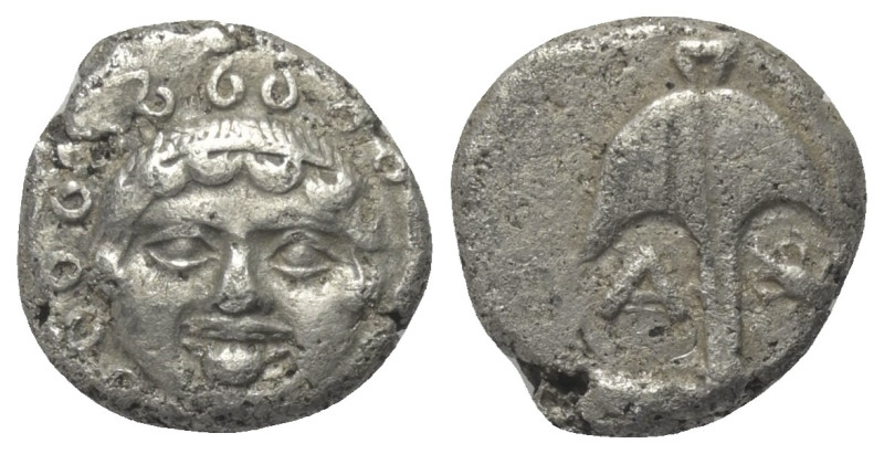 Thrakien. Apollonia Pontika.

 Drachme (Silber). Ca. 4. Jhdt. v. Chr.
Vs: Kop...