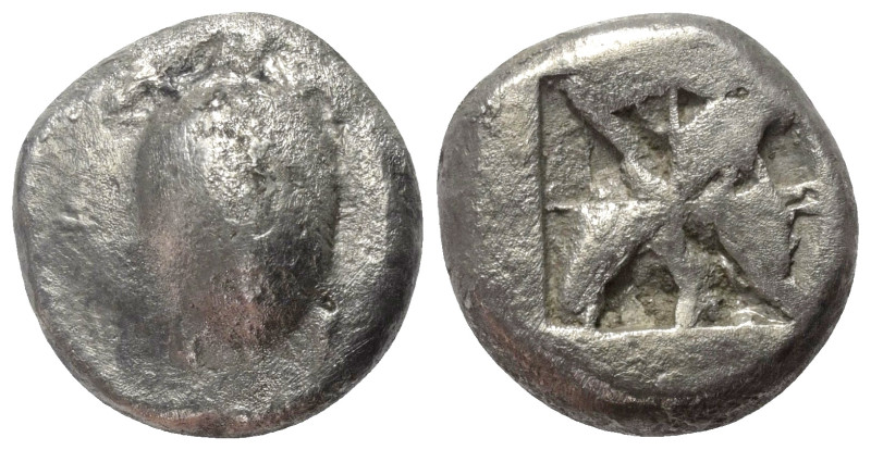Inseln vor Attika. Aigina.

 Stater (Silber). Ca. 525 - 475 v. Chr.
Vs: Seesc...