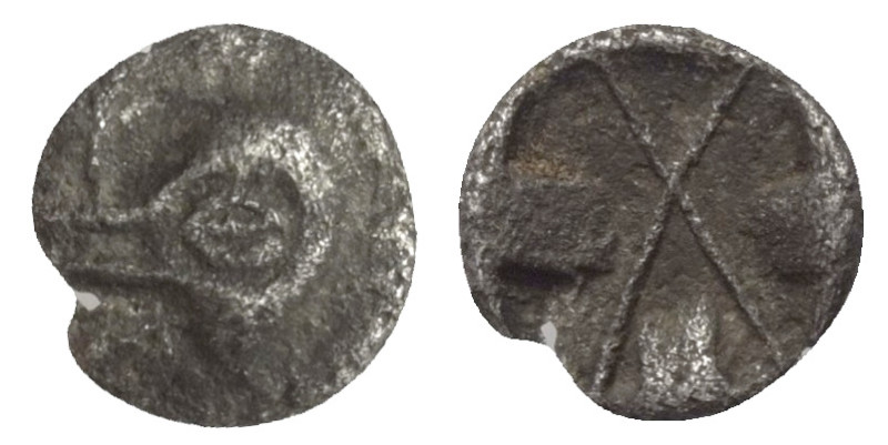 Dynasten von Lykien. Unbestimmte Dynasten.

 Obol (Silber). Um 500 / 480 v. Ch...