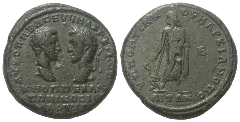 Moesia Inferior. Markianopolis. Macrinus und Diadumenianus (217 - 218 n. Chr.)....