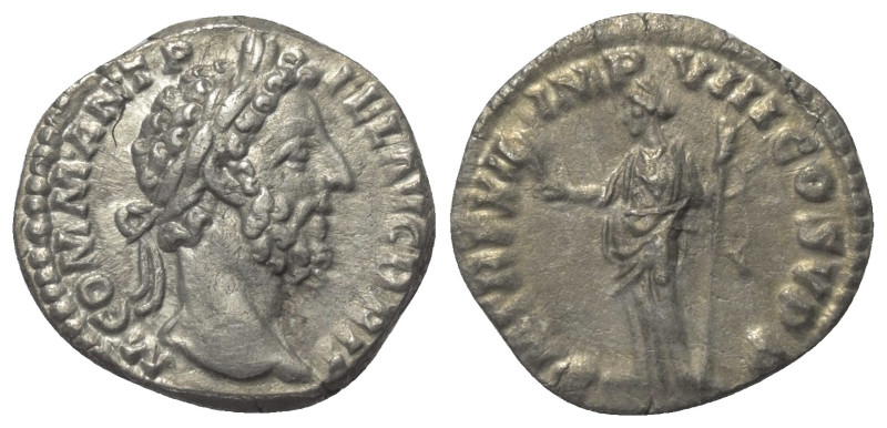 Commodus (177 - 192 n. Chr.).

 Denar (Silber). 185 n. Chr. Rom.
Vs: M COMM A...