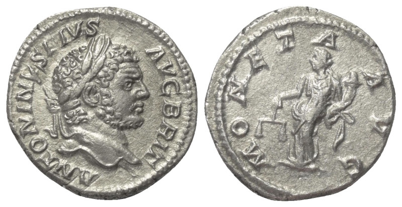 Caracalla (197 - 217 n. Chr.).

 Denar (Silber). 210 - 213 n. Chr. Rom.
Vs: A...