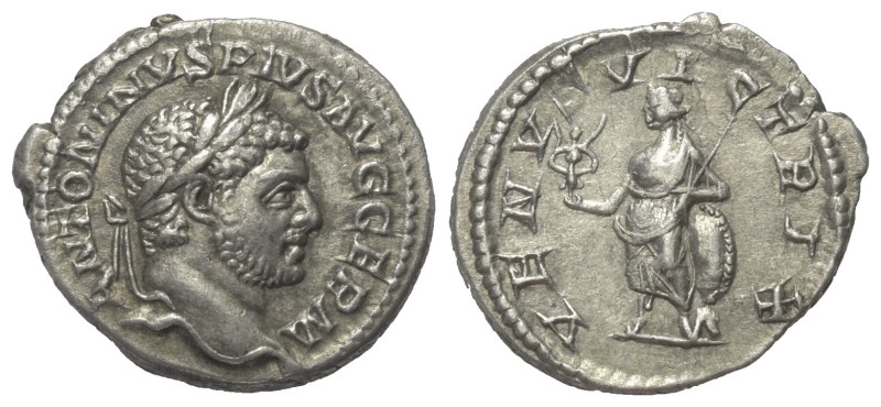 Caracalla (197 - 217 n. Chr.).

 Denar (Silber). 213 - 217 n. Chr. Rom.
Vs: A...