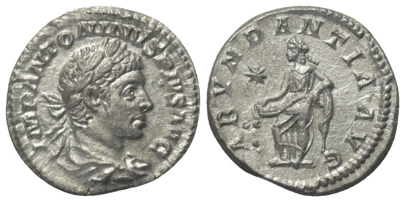 Elagabalus (218 - 222 n. Chr.).

 Denar (Silber). 220 - 221 n. Chr. Rom.
Vs: ...