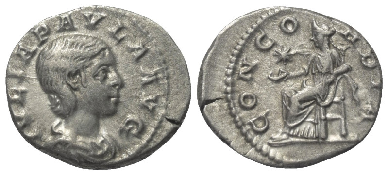 Iulia Paula (219 - 220 n. Chr.).

 Denar (Silber). 219 - 220 n. Chr. Rom.
Vs:...