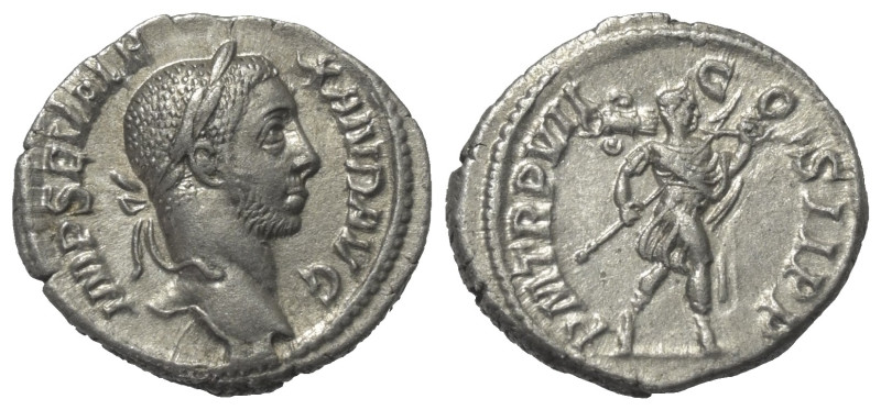 Severus Alexander (222 - 235 n. Chr.).

 Denar (Silber). 228 n. Chr. Rom.
Vs:...