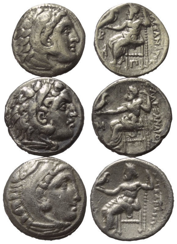 Griechische Münzen - Lots.


Alexander III. (Königreich Makedonien).

Lot (...