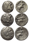 Griechische Münzen - Lots.


Alexander III. (Königreich Makedonien).

Lot (3 Stück, Silber): Drachme; ca. 4. - 3. Jhdt. v. Chr.

Sehr schön - f...