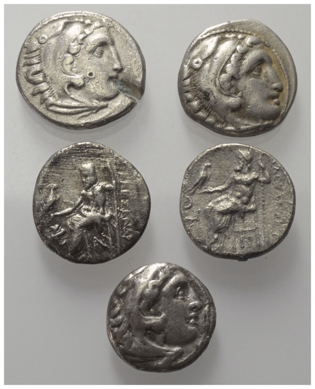 Griechische Münzen - Lots.


Alexander III. (Königreich Makedonien).

Lot (...