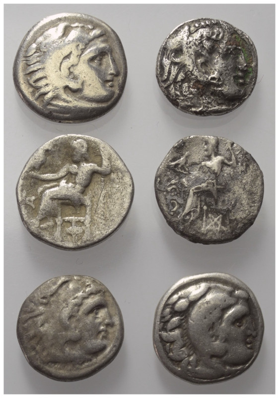 Griechische Münzen - Lots.


Alexander III. (Königreich Makedonien).

Lot (...