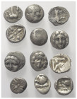 Griechische Münzen - Lots.


Unter anderem: Milet (Ionien) / Selge (Pisidien) / Laranda (Lykaonien).

Lot (12 Stück, Silber): verschiedene Nomina...