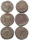 Provinzialrömische Münzen - Lots.


Seleukis und Piereien.

Lot (3 Stück, Billon): Tetradrachme; 3. Jhdt. n. Chr.

Sehr schön.

Verkauft wie ...