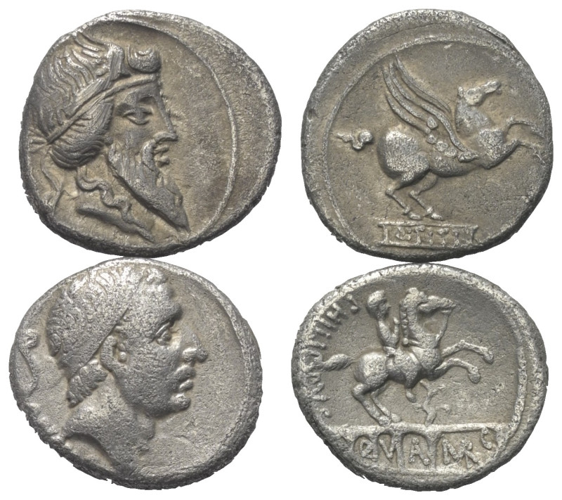 Römische Münzen - Lots. Republik.


Lot (2 Stück, Silber): Denare aus dem 1. ...