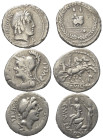 Römische Münzen - Lots. Republik.


Lot (3 Stück, Silber): Denare aus dem 1. Jhdt. v. Chr.

Fast sehr schön / sehr schön.

Verkauft wie besehen...