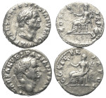 Römische Münzen - Lots. Kaiserzeit.


Lot (2 Stück, Silber): Denare des Vespasianus (69 - 79 n. Chr.).

Sehr schön.

Verkauft wie besehen, kein...