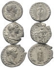 Römische Münzen - Lots. Kaiserzeit.


Lot (3 Stück, Silber): Denare des Traianus (98 - 117 n. Chr.).

Sehr schön.

Verkauft wie besehen, keine ...