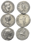 Römische Münzen - Lots. Kaiserzeit.


Lot (3 Stück, Silber): Denare des Traianus (98 - 117 n. Chr.).

Sehr schön / fast vorzüglich.

Verkauft w...