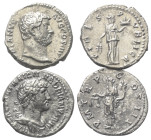 Römische Münzen - Lots. Kaiserzeit.


Lot (2 Stück, Silber): Denare des Hadrianus (117 - 138 n. Chr.).

Sehr schön.

Verkauft wie besehen, kein...