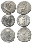 Römische Münzen - Lots. Kaiserzeit.


Lot (3 Stück, Silber): Denare des Hadrianus (117 - 138 n. Chr.).

Sehr schön.

Verkauft wie besehen, kein...
