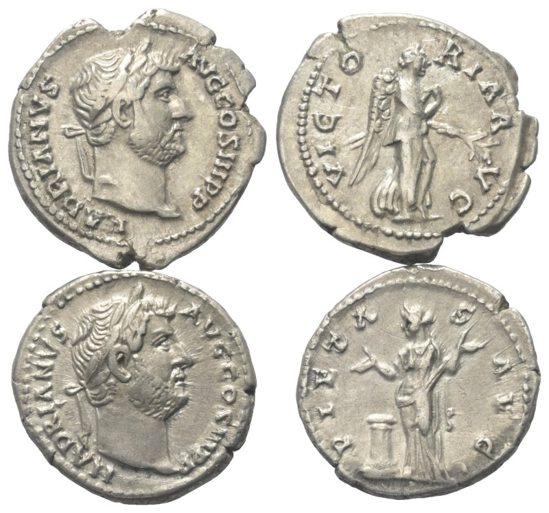 Römische Münzen - Lots. Kaiserzeit.


Lot (2 Stück, Silber): Denare des Hadri...