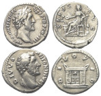 Römische Münzen - Lots. Kaiserzeit.


Lot (2 Stück, Silber): Denare des Antoninus Pius (138 - 161 n. Chr.).

Sehr schön.

Verkauft wie besehen,...