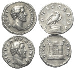 Römische Münzen - Lots. Kaiserzeit.


Lot (2 Stück, Silber): Denare des Divus Antoninus Pius (138 - 161 n. Chr.).

Sehr schön.

Verkauft wie be...