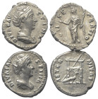 Römische Münzen - Lots. Kaiserzeit.


Lot (2 Stück, Silber): Denare der Diva Faustina I. (gest. 141 n. Chr.).

Sehr schön.

Verkauft wie besehe...