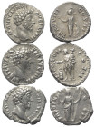 Römische Münzen - Lots. Kaiserzeit.


Lot (3 Stück, Silber): Denare des Marcus Aurelius (161 - 180 n. Chr.) als Caesar.

Sehr schön.

Verkauft ...