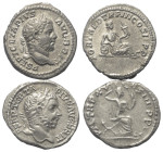 Römische Münzen - Lots. Kaiserzeit.


Lot (2 Stück, Silber): Geta Denare (209 - 211 n. Chr.).

Sehr schön.

Verkauft wie besehen, keine Rückgab...