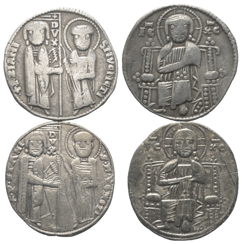 Mittelalter - Lots.


Venedig.
Pietro Ziani (1205-1229).

Lot (2 Stück, Si...