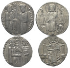 Mittelalter - Lots.


Venedig.
Marino Morosini (1249 - 1253).

Lot (2 Stück, Silber): Grosso.
Vs: Doge und St. Markus mit Banner frontal stehen...
