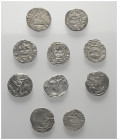 Mittelalter - Lots.


Ungarn. 
Karl Robert (1307 - 1342).

Lot (10 Stück, Silber): Denare.
Vs: Gekröntes Brustbild mit Szepter und Reichsapfel....