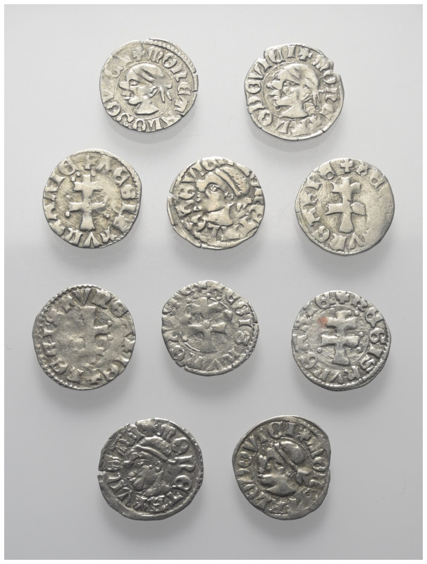 Mittelalter - Lots.


Ungarn.
Ludwig I. (1342 - 1382).

Lot (10 Stück, Sil...
