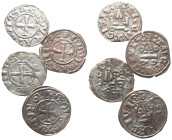 Mittelalter - Lots.


Lot (4 Stück, Silber): Denare von Guy I. de La Roche (1280 - 1287).

Meist sehr schön.

Verkauft wie besehen, keine Rückg...