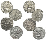 Mittelalter - Lots.


Lot (4 Stück, Silber): Denare von Guy II. de La Roche (1287 - 1308).

Meist sehr schön.

Verkauft wie besehen, keine Rück...