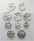 Islam - Lots.


Osmanen.

Murad I. (763 - 791 H. / 1362 - 1389).

Lot (10 Stück, Silber): Akce.

11,20 g (zusammen).

Sehr schön - vorzügli...
