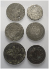 Islam - Lots.


Osmanen.
Mahmud II. (1223 - 1255 H. / 1808 - 1839).
Abdülmecid I. (1255 - 1277 H. / 1839 - 1861).

Lot (6 Stück, Silber/Kupfer)...
