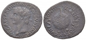 Tiberius 14 - 37 As, Rome, 36-37, AE 11.03 g Avers: TI CAESAR DIVI AVG F AVGVST IMP VIII Tête laurée à gauche. Revers: PONTIF MAX TR POT XXXVII SC Gou...