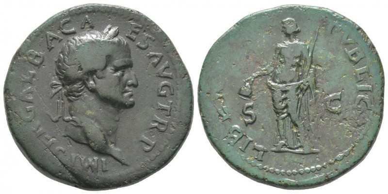 Galba 68 - 69 Sestertius, Rome, 69, Orichalcum 25.85 g Avers: IMP SER GALBA CA E...