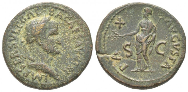Galba 68 - 69 Dupondius, Rome, 68, AE 13.70 g Avers: IMP SER SVLP GALBA CAES AVG...