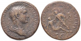 Traianus 98 - 117 Sestertius, Rome, 103-111, AE 23.3 g Avers: IMP CAES NERVAE TRAIANO AVG GER DAC P M TRP COS V P P Buste lauré et drapé à droite Reve...