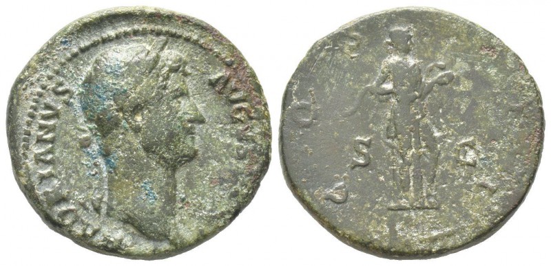 Hadrianus 117- 138 As, Rome, 126, AE 12.07g Avers: HADRIANVS AVGVS(TVS) Tête lau...